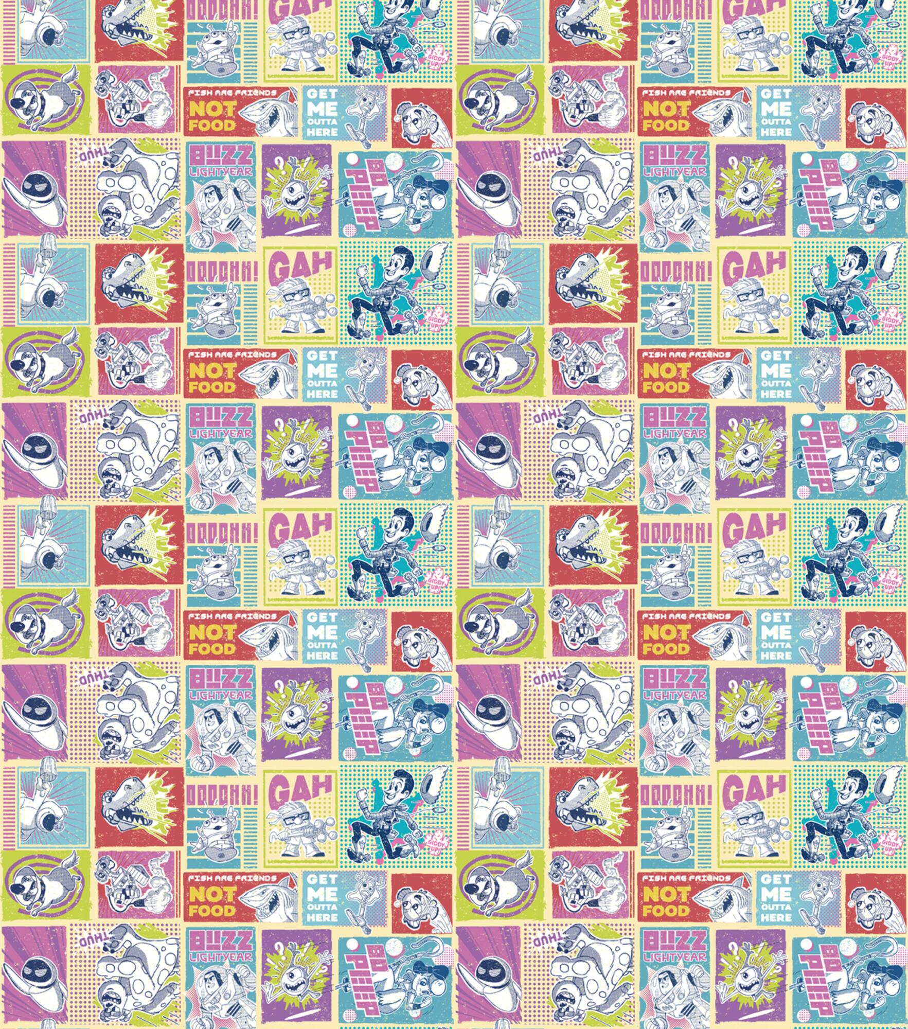 Disney® Pixar Mashup Fabric
